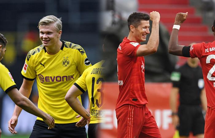 Borussia Dortmund y Bayern Múnich, el plato fuerte para este martes 26 de mayo. Foto: EFE