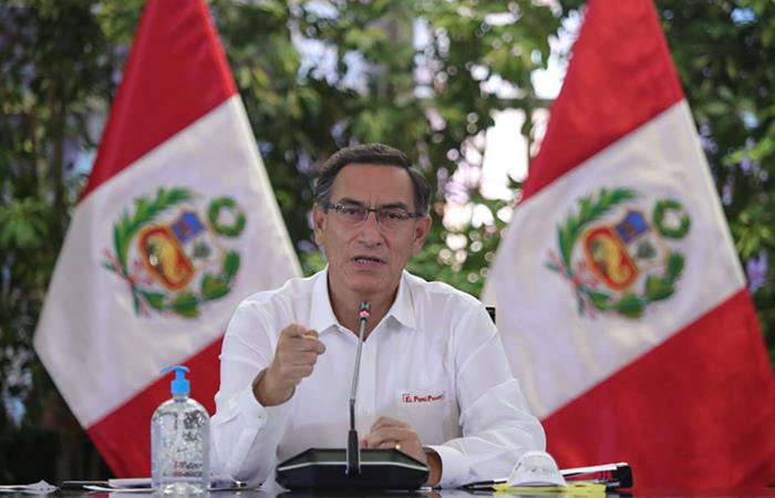 Presidente Martín Vizcarra verá reducido su sueldo. Foto: Andina