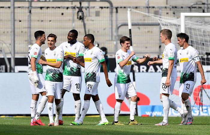 Borussia Monchengladbach goleó 4-1 en casa. Foto: EFE