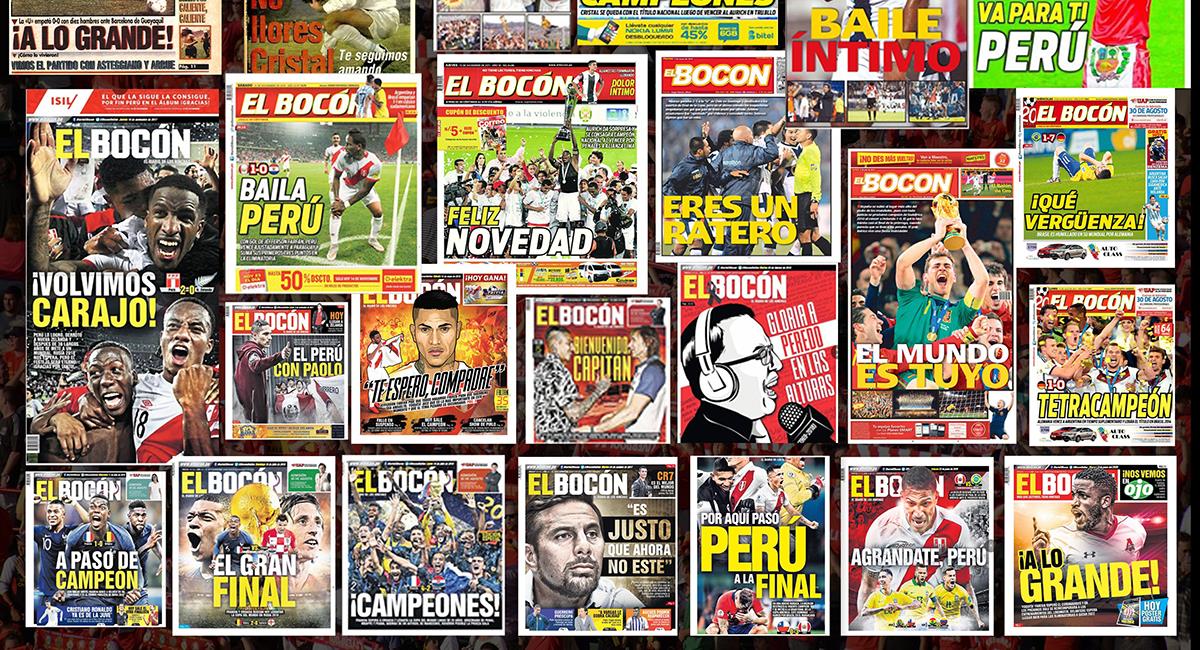 Diario El Bocón será recordado por sus singulares portadas del día a día. Foto: Twitter