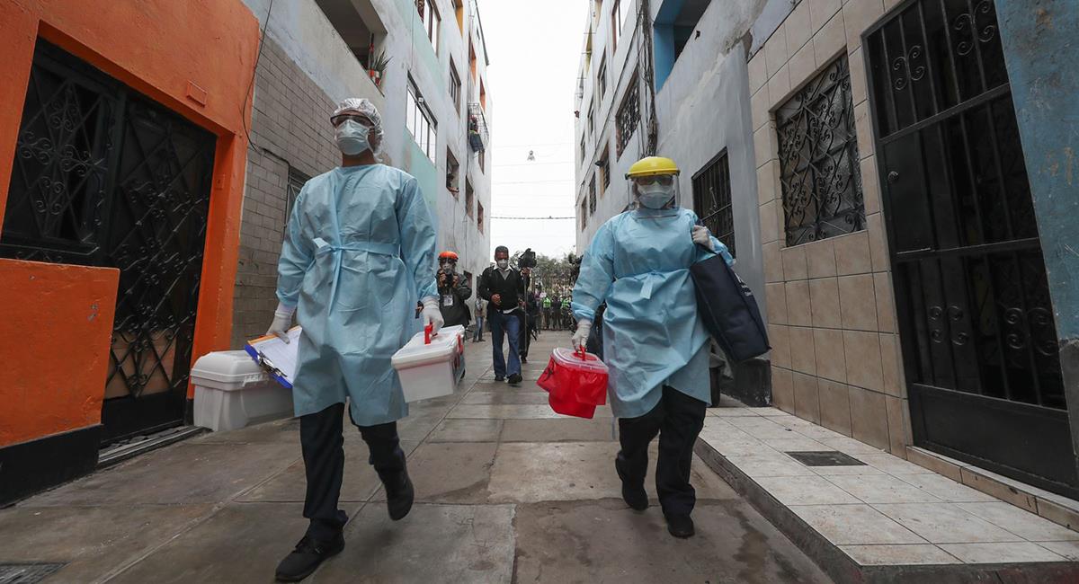 Nueva cifra de infectados de coronavirus en el Perú para este 8 de junio. Foto: Andina