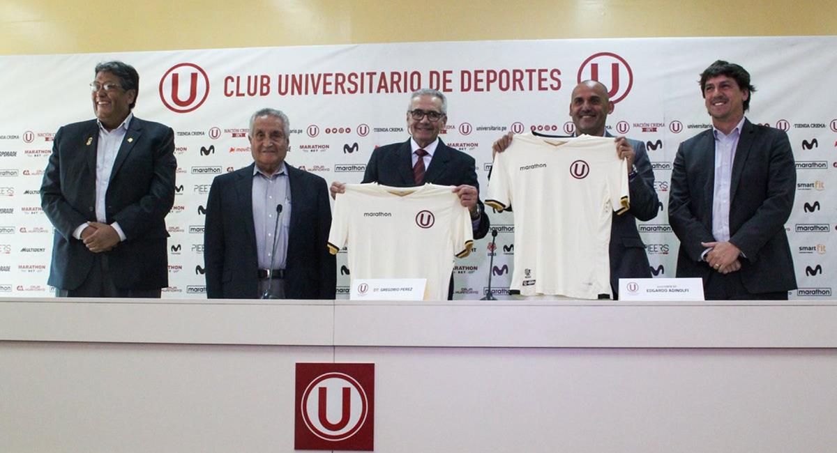 Gregorio Pérez llegó a Universitario esta temporada. Foto: Andina