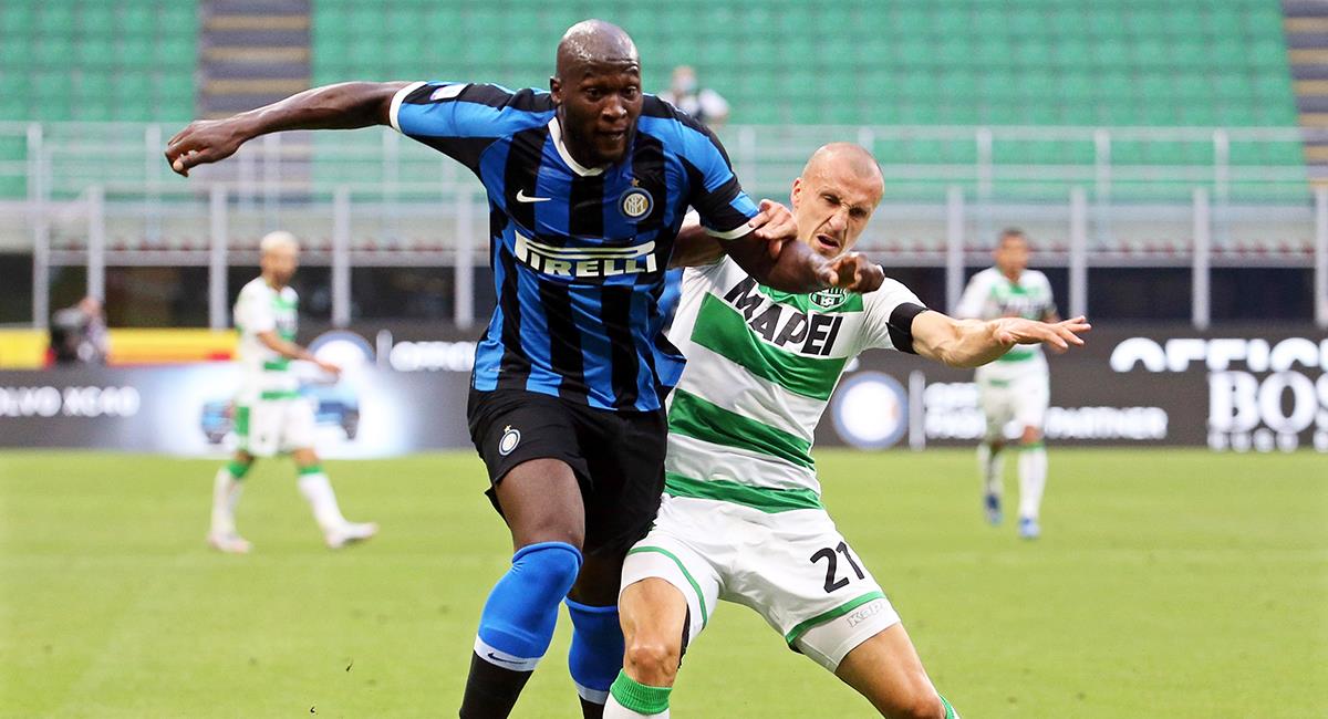 Inter se dejó igualar sobre el final ante Sassuolo. Foto: EFE