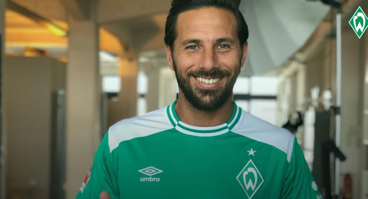 Claudio Pizarro se retirará a sus 41 años con el Werder Bremen. Foto: Andina Werder Bremen