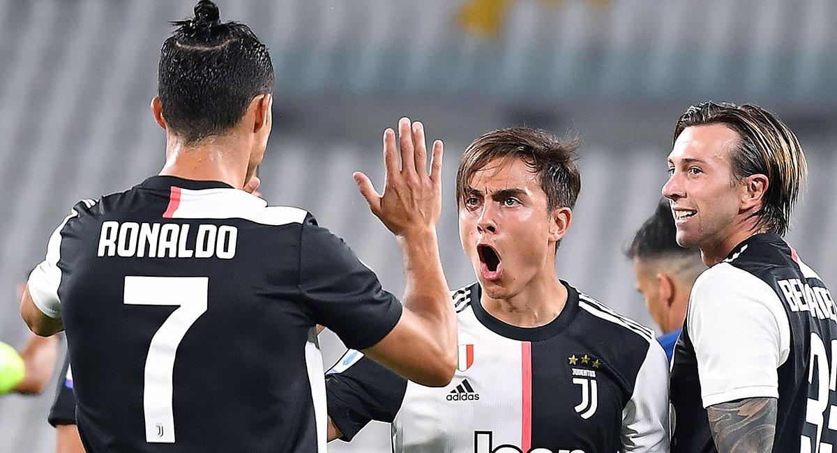 Juventus ganó con goles de Cristiano, Dybala, Higuaín y De Ligt. Foto: EFE
