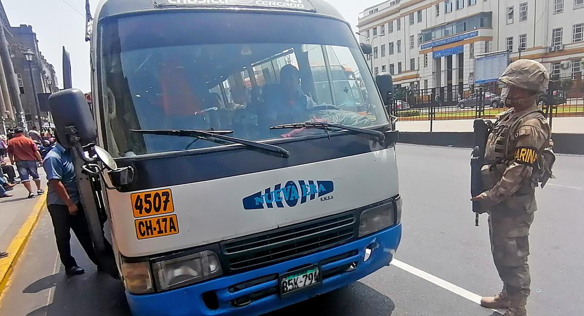 Transportistas recibirán subsidio del Gobierno. Foto: Andina