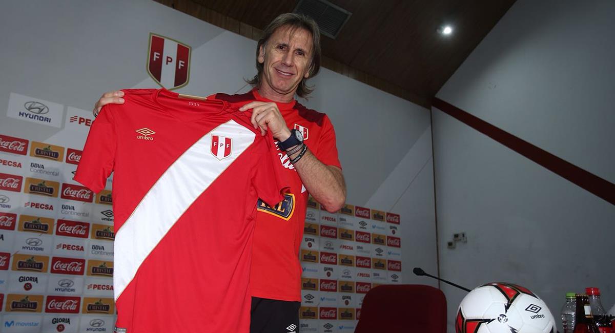 Ricardo Gareca llegó a la Selección Peruana en marzo del 2015. Foto: FPF