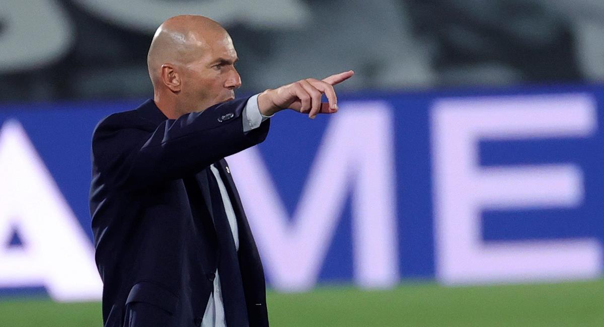 Zidane y su opinión tras la recta fina de LaLiga. Foto: EFE