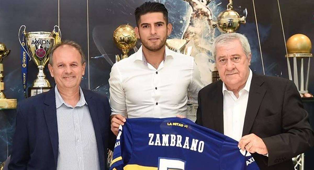 Carlos Zambrano tiene contrato con Boca por tres años. Foto: Andina