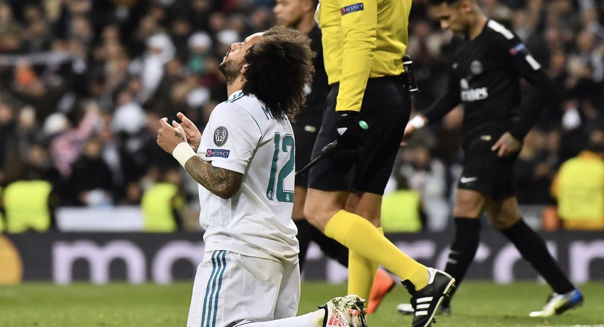 Marcelo no podrá jugar el resto de temporada con el Real Madrid. Foto: Andina