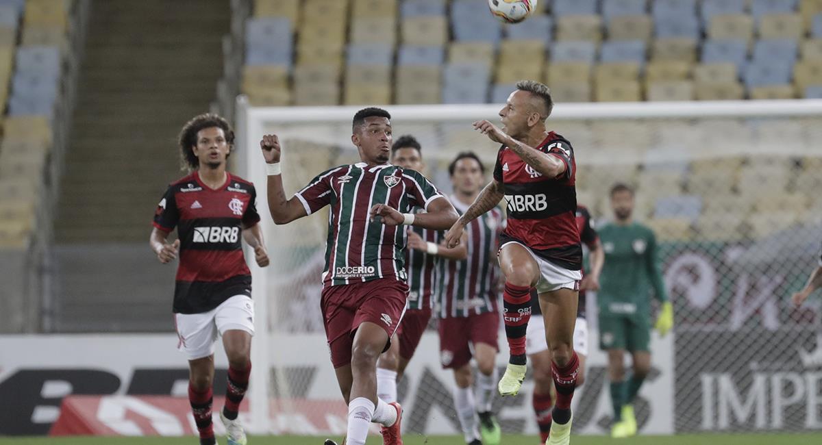 Fluminense cayó en un marcador global de 3-1 ante Flamengo. Foto: EFE