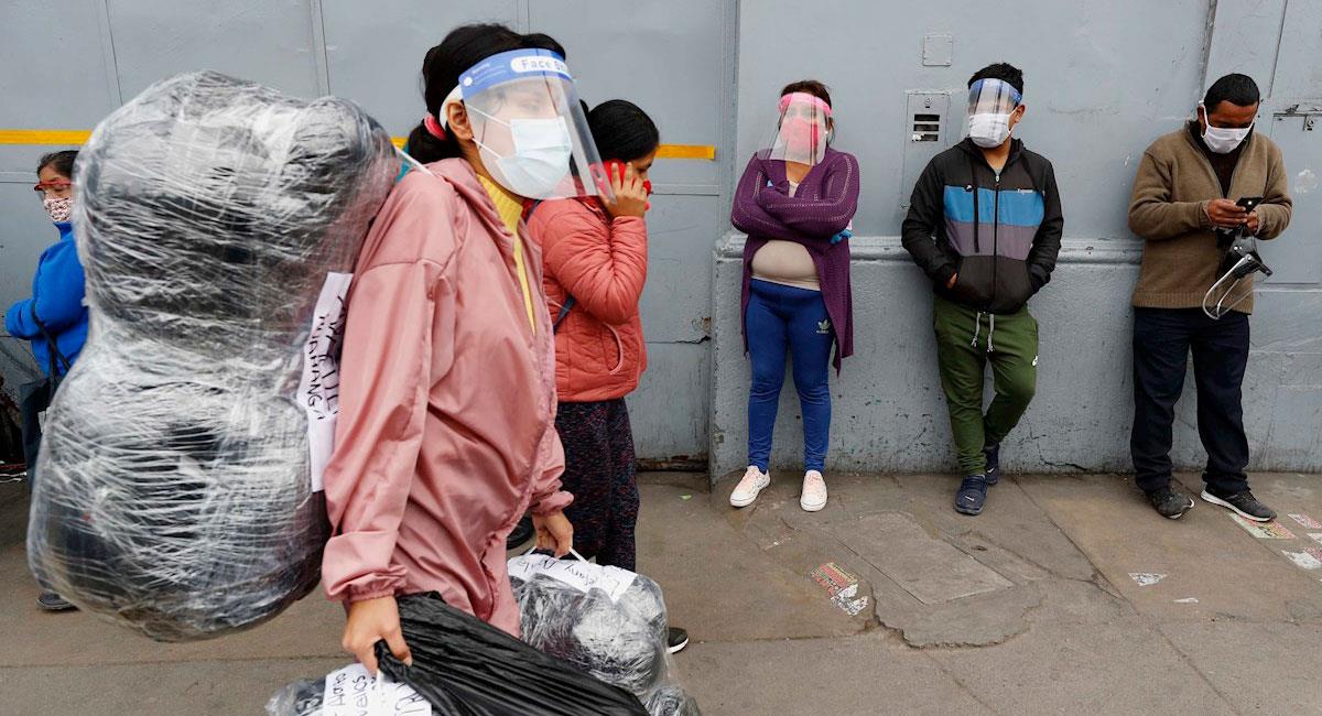 La pandemia sigue muy activa en Perú. Foto: EFE / Paolo Aguilar / Archivo