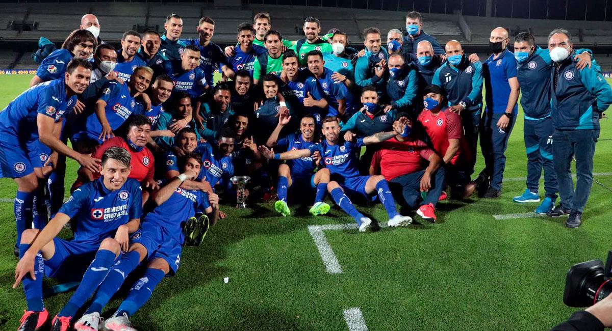 Cruz Azul conquista su primer título del 2020. Foto: Twitter (CruzAzulCD)