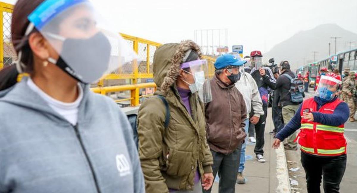 ATU exigirá el uso de protector facial en el Transporte Público. Foto: Andina