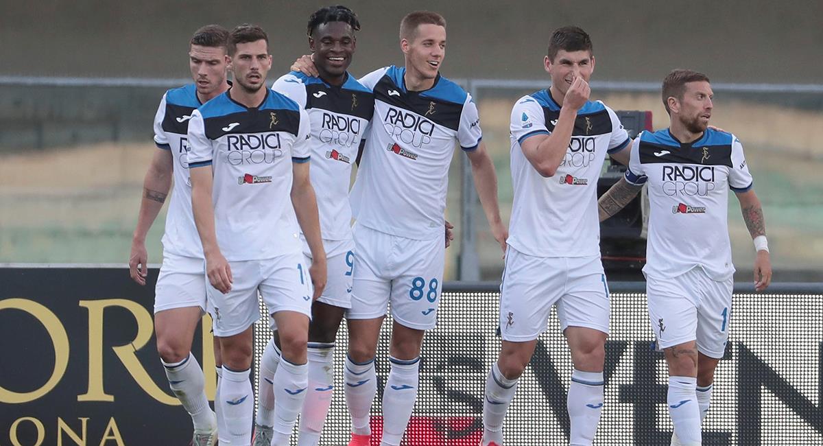 Atalanta no quiere perderle los pasos a Juventus en la Serie A. Foto: EFE