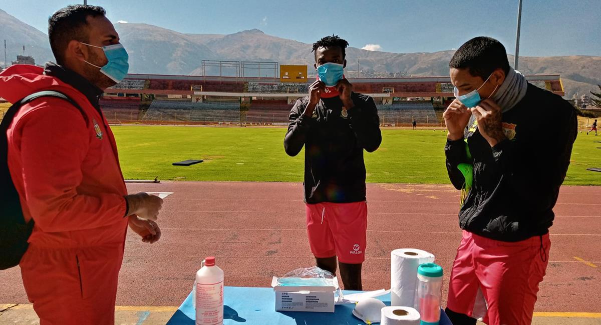 Sport Huancayo presenta casos positivos de COVID-19. Foto: Twitter Club Sport Huancayo