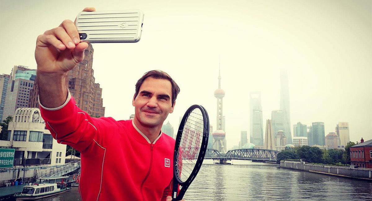 Roger Federer, considerado por muchos el mejor deportista del mundo. Foto: Facebook @Federer