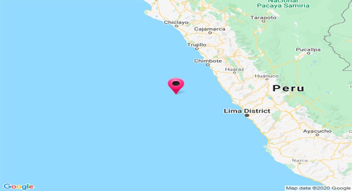 Nuevo sismo en el litoral peruano. Foto: Twitter @DHN_peru