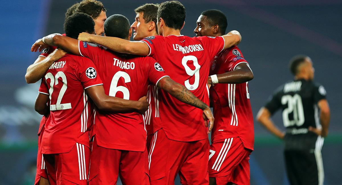 Bayern Múnich clasificó a la final como el único invicto. Foto: EFE