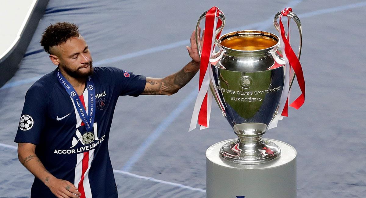 Neymar no pudo ganar la Champions con el PSG. Foto: EFE