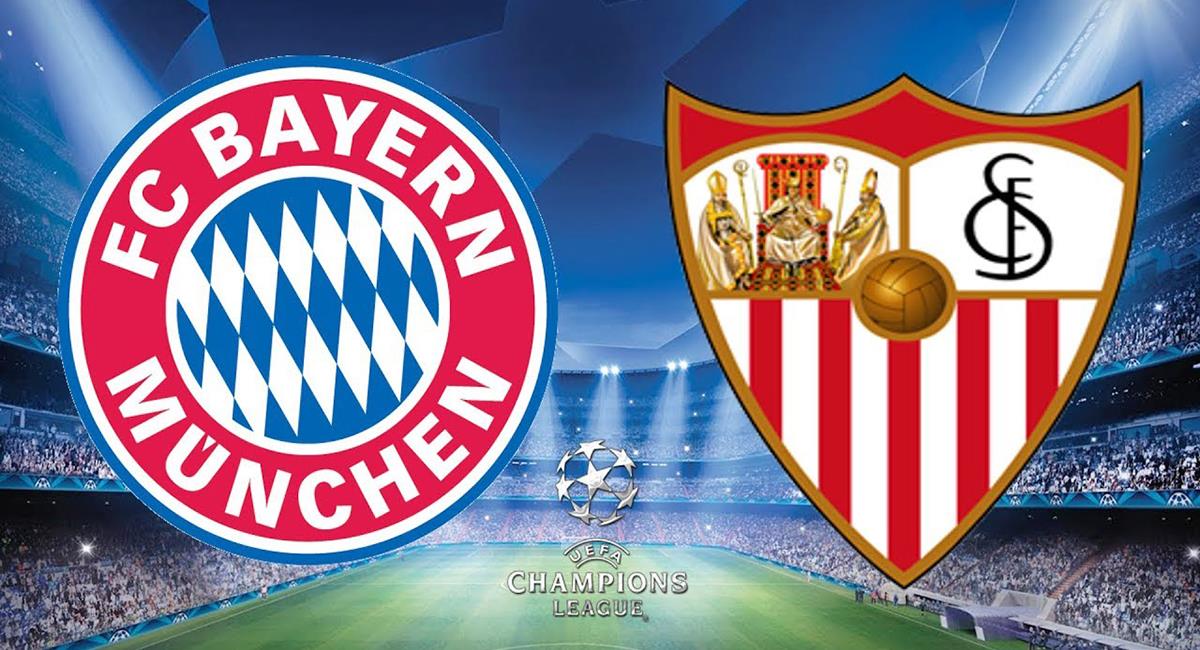 Bayern Múnich y Sevilla disputarán la Supercopa de Europa. Foto: Twitter Difusión
