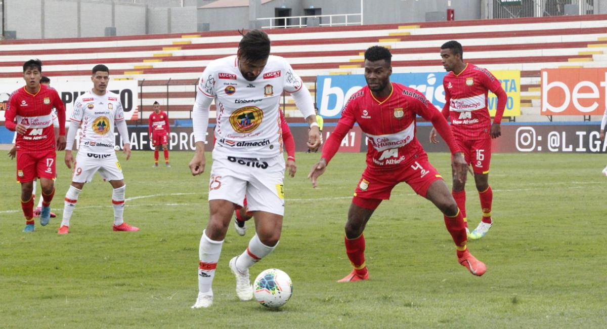 Ayacucho FC y Sport Huancayo se enfrentan en el Callao. Foto: Twitter Liga de Fútbol Profesional