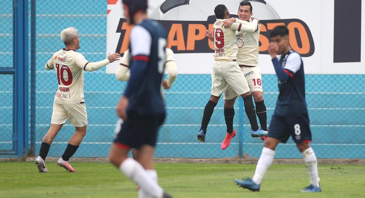 Universitario venció 2-0 a San Martín. Foto: Twitter Liga de Fútbol Profesional