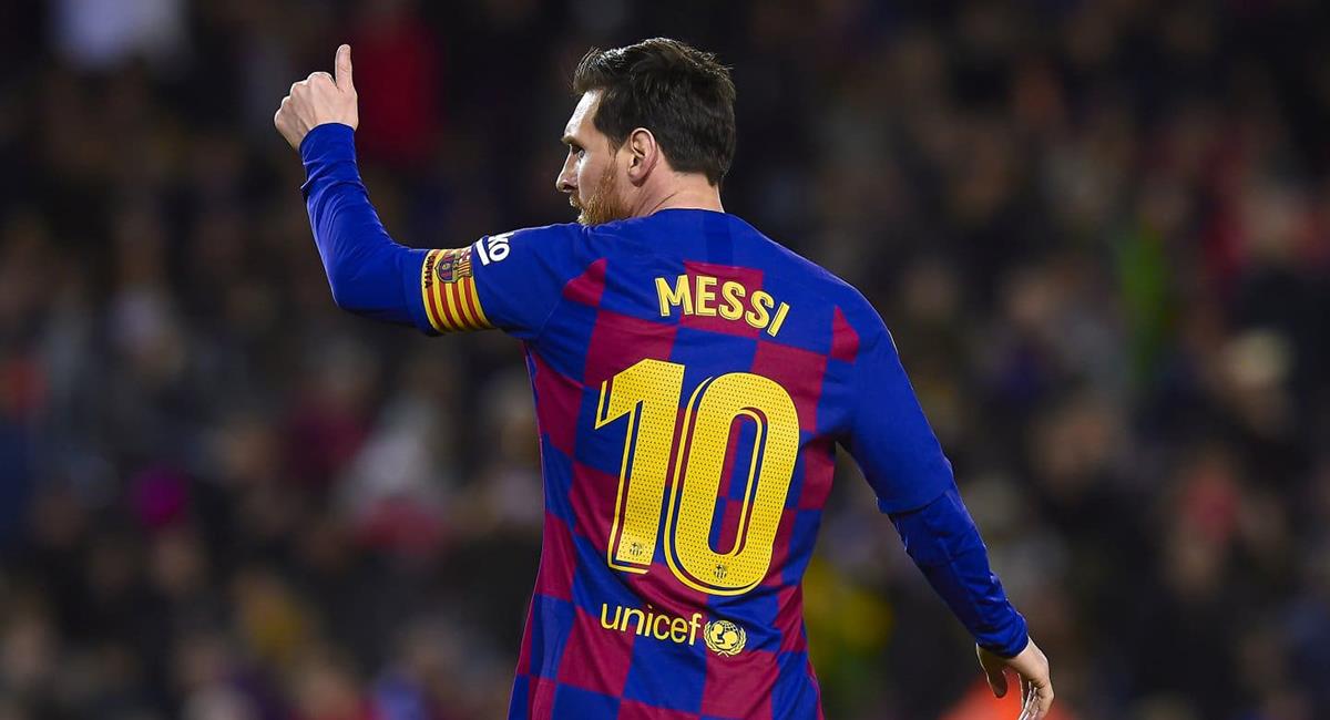 Lionel Messi cumplirá su contrato hasta junio del 2021. Foto: Twitter Difusión
