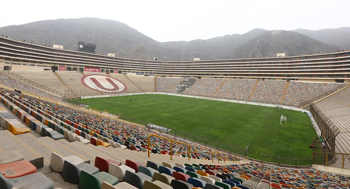 Estadio Monumental será utilizado para la Liga 1. Foto: Twitter @Universitario