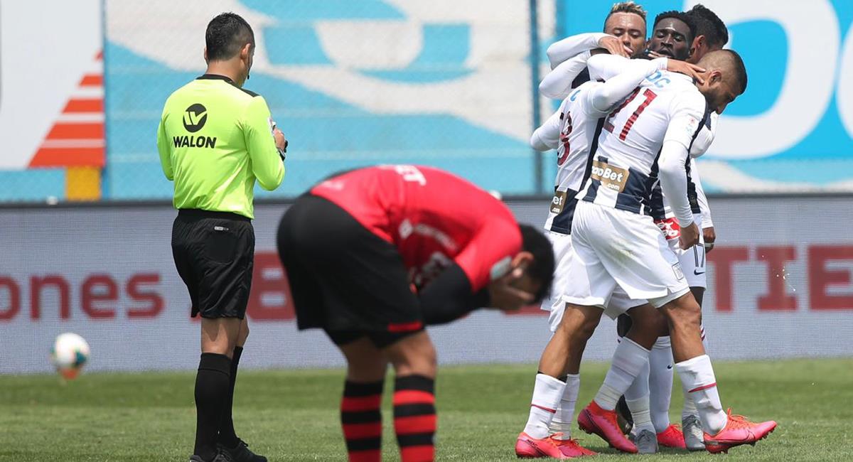 Alianza Lima igualó sobre el final con Melgar. Foto: Prensa FPF
