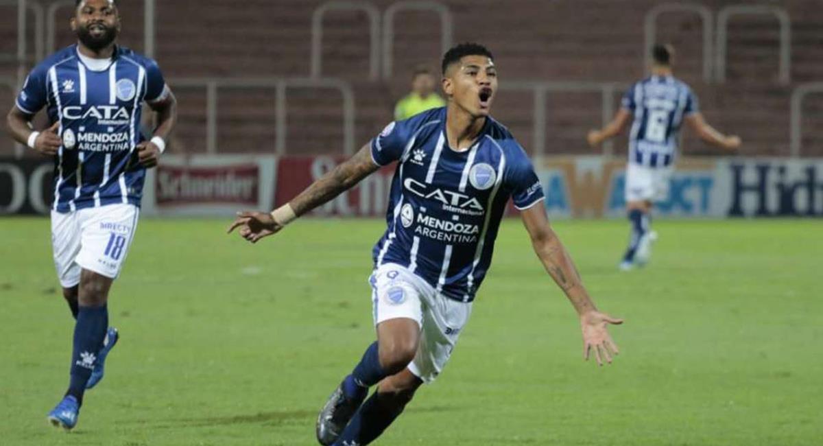 Wilder Cartagena llegó esta temporada a Godoy Cruz. Foto: Andina