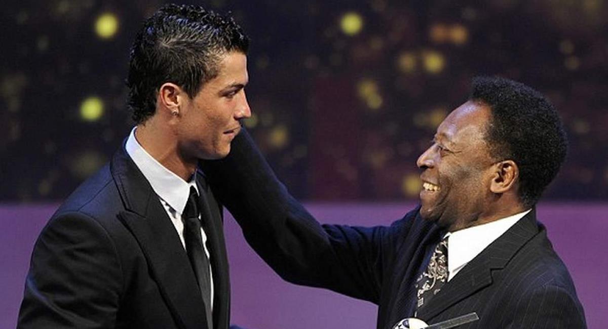 Pelé y el elogio a Cristiano Ronaldo. Foto: EFE