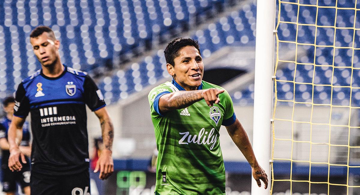 Raúl Ruidíaz sigue dejando huella en la MLS. Foto: Twitter Seattle Sounders