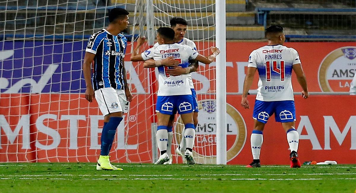Católica sumó de a tres en la Copa Libertadores. Foto: EFE