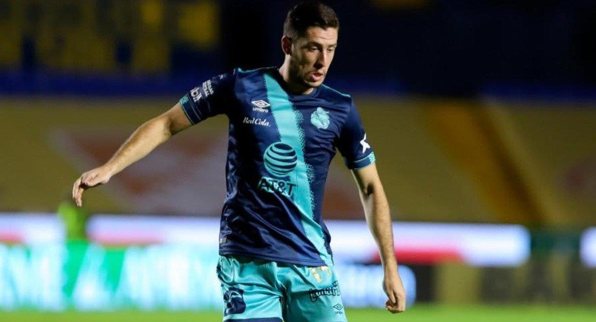 Santiago Ormeño lleva cuatro goles en Puebla. Foto: Twitter Difusión