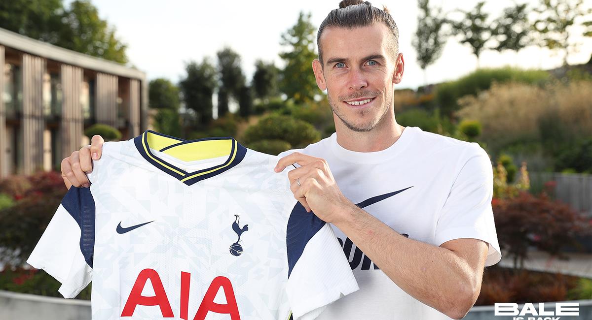 Bale fue cedido del Madrid al Tottenham. Foto: Twitter Tottenham Hotspurs