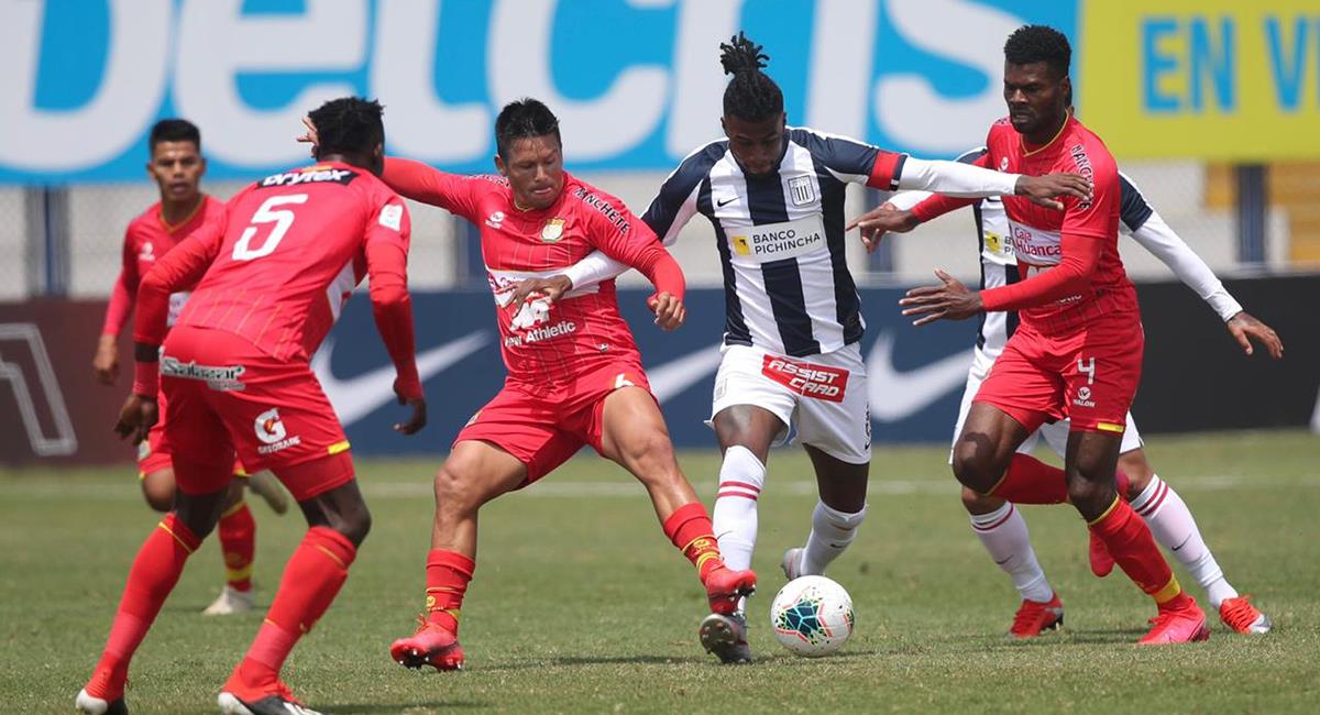 Sport Huancayo y Alianza Lima juegan en VES. Foto: Prensa FPF