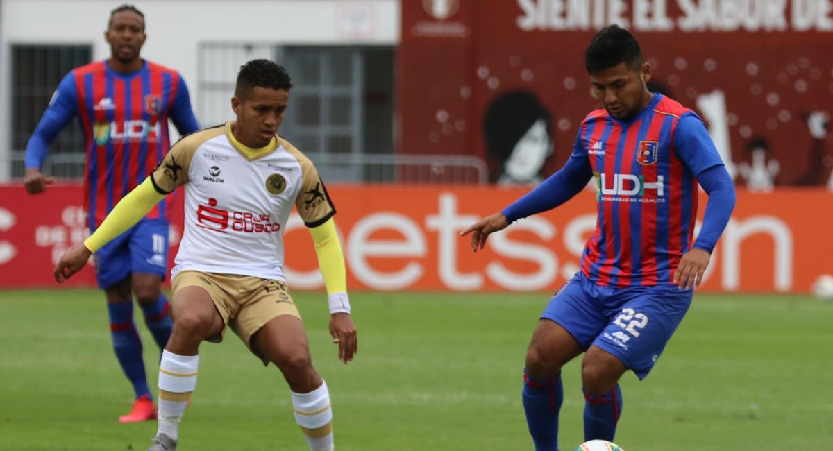Alianza UDH y Cusco FC juegan en la Videna. Foto: Prensa FPF