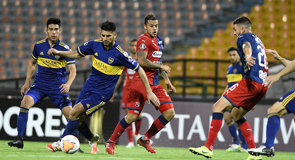 Carlos Zambrano disputó todo el partido con Boca Juniors. Foto: Twitter @BocaJrsOficial