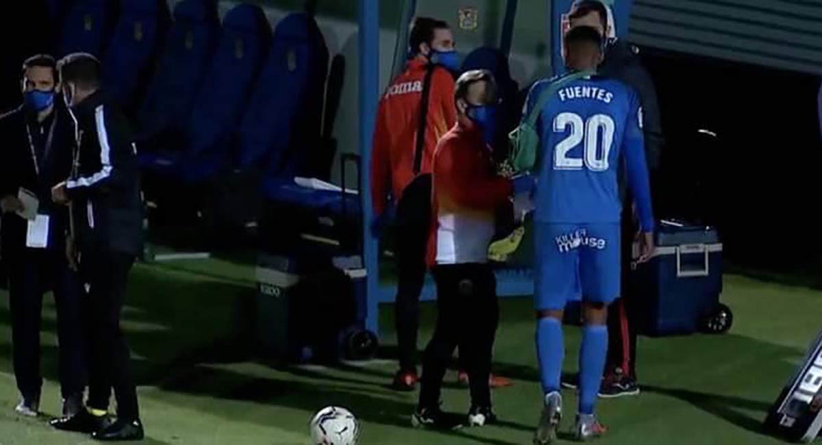 Aldair Fuentes sufrió lesión en debut. Foto: Captura DirecTV Sports