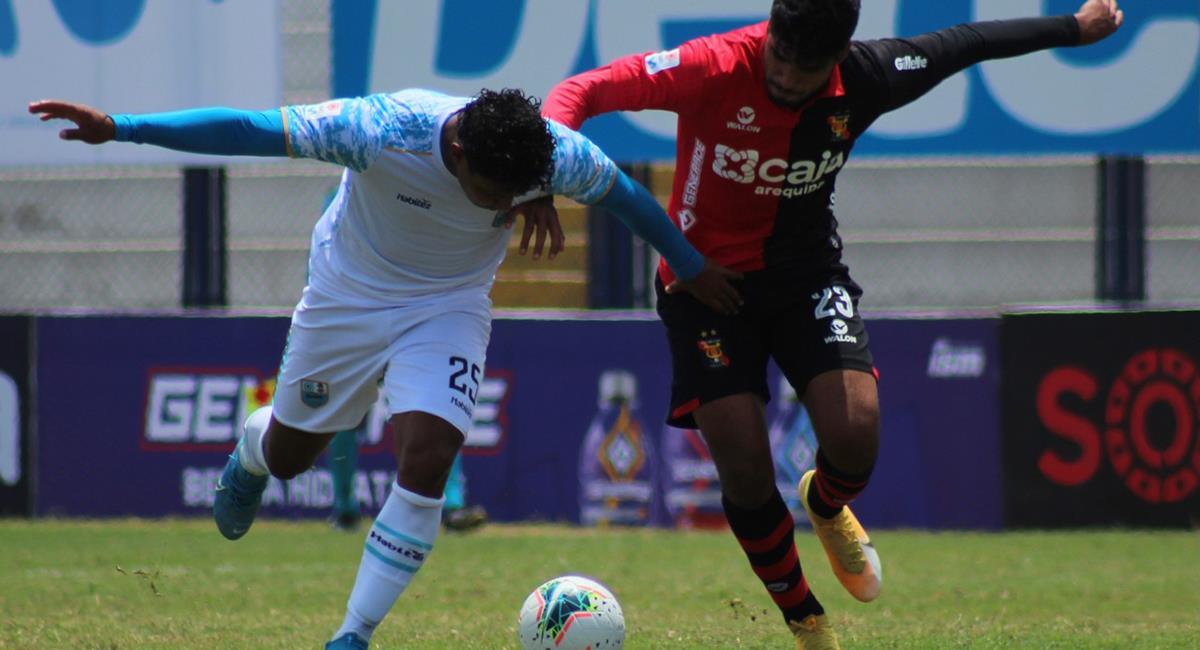 Deportivo Llacuabamba y Melgar igualaron en el Estadio Iván Elías Moreno. Foto: Prensa FPF