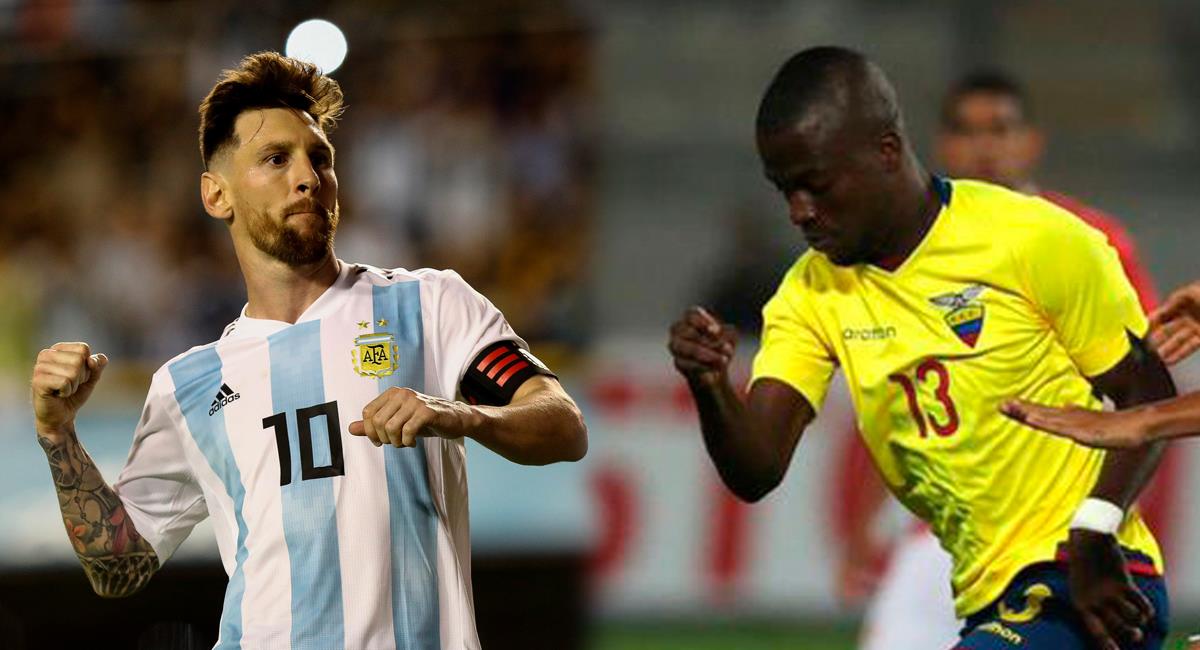 Argentina y Ecuador juegan en La Bombonera. Foto: EFE