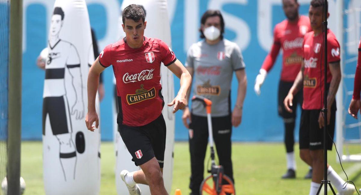Matías Succar aguarda su oportunidad en la Selección Peruana. Foto: Twitter Selección Peruana