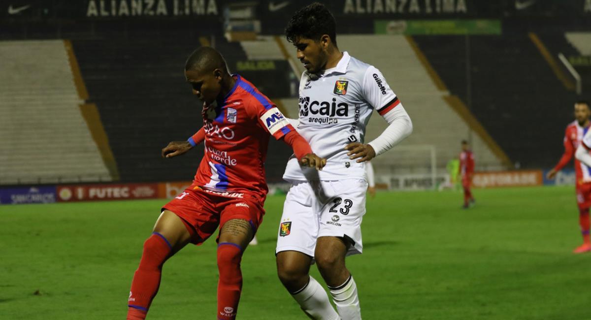 Carlos Mannucci y Melgar igualaron 1-1. Foto: Prensa FPF