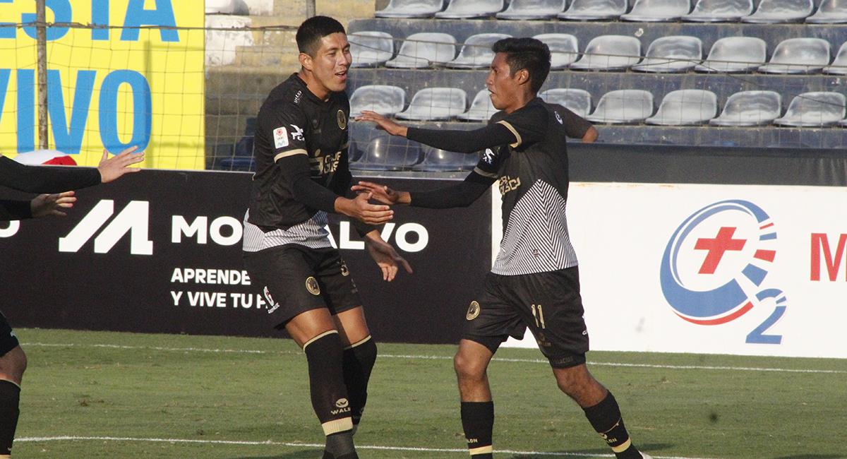 Brandon Palacios anotó el gol del empate para Cusco FC. Foto: Prensa FPF