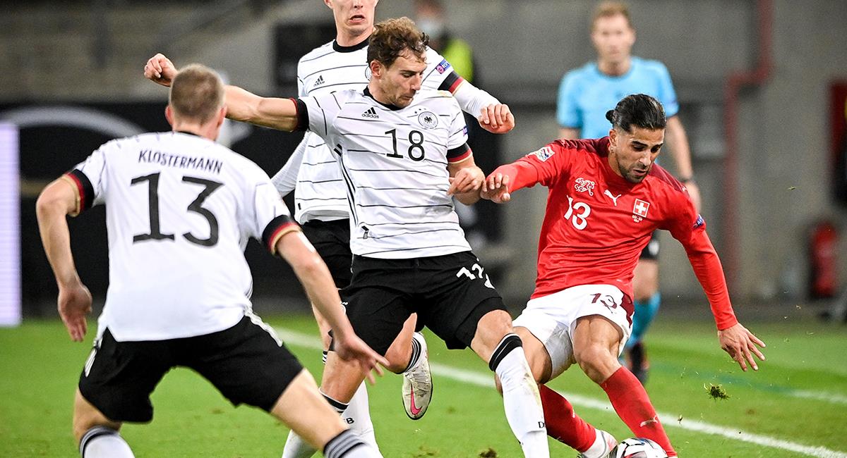 Suiza batalló para igualar 3-3 ante Alemania. Foto: EFE