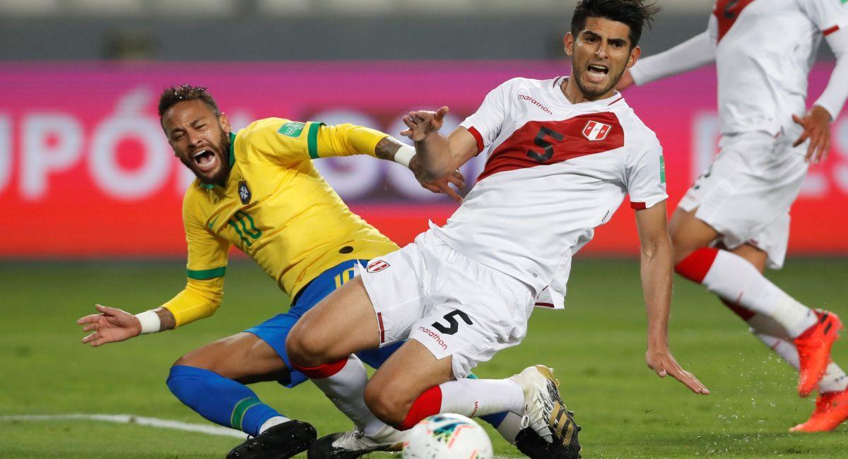 Perú ofreció pelea ante Brasil. Foto: EFE
