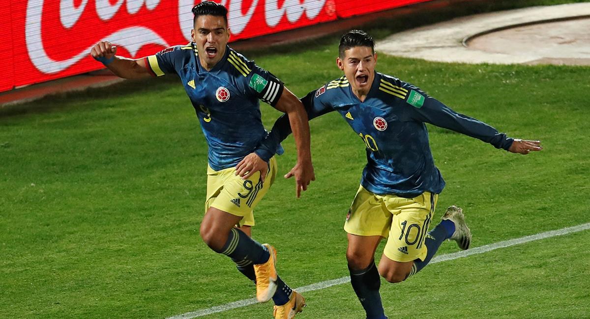 Colombia logró igualar 2-2 con Chile en la fecha 2 de las Eliminatorias. Foto: EFE
