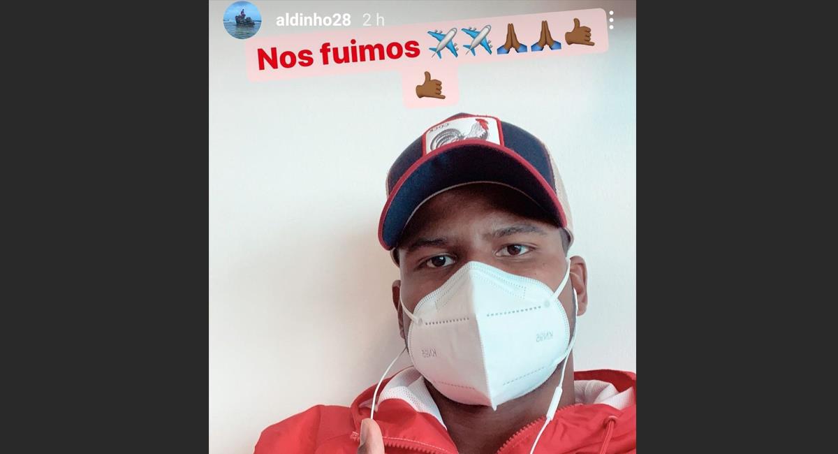 Aldair Rodríguez, con 26 años, llega al América de Cali. Foto: Instagram Aldair Rodríguez