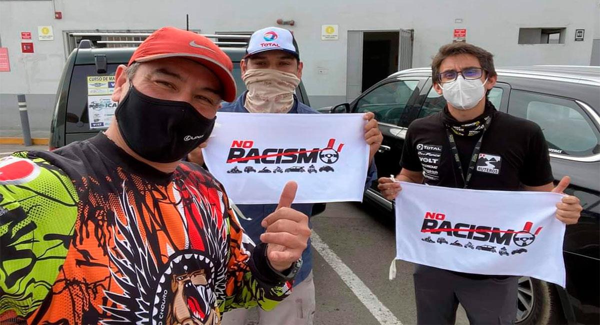 Campaña “No al racismo” ilumina el deporte peruano. Foto: Difusión